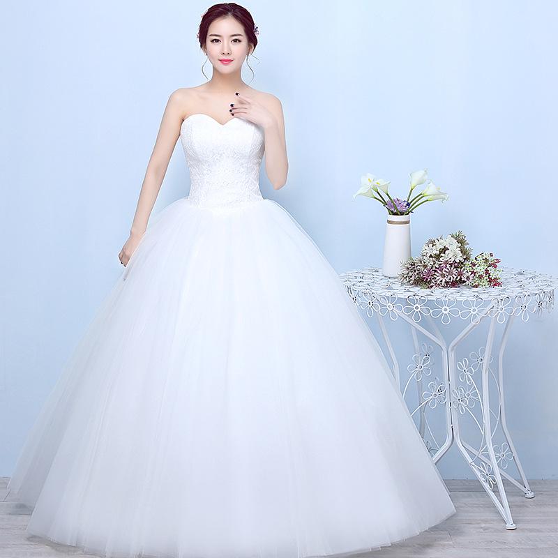 Dress Elegant Vintage Wrapped Chest Lace Up Bridal Wedding Veil