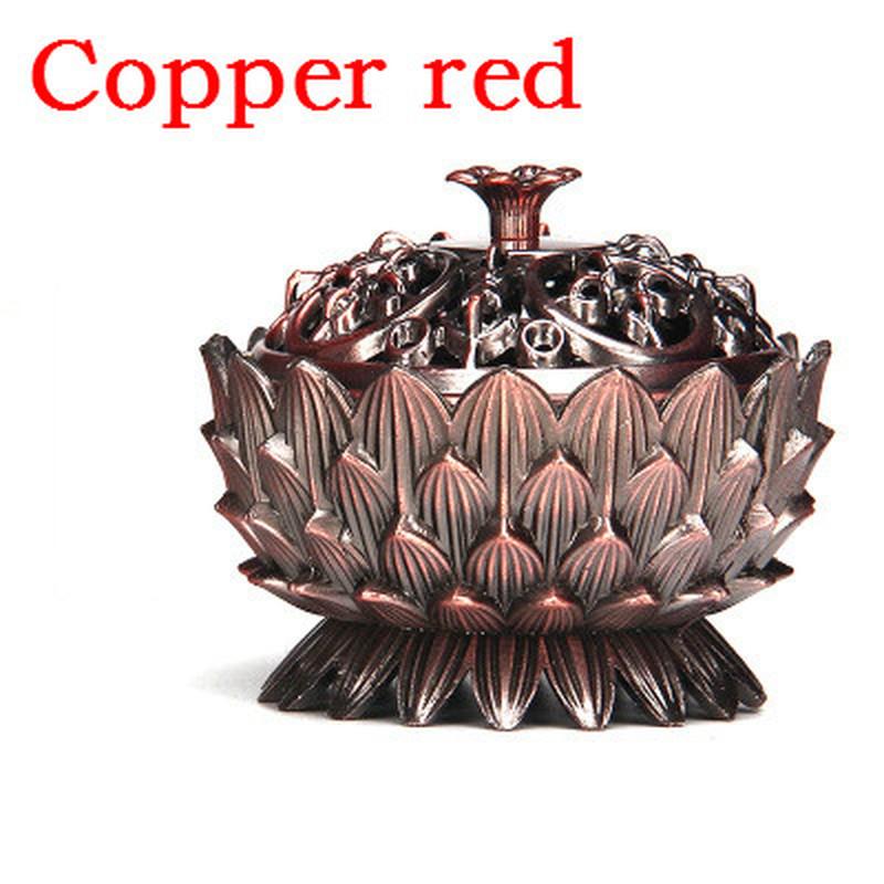 Сплав Лотос Подставка для благовоний Бронзовая подставка для аромапалочек Металлическое изделие Ручная работа Цензор Офисный Домашний декор