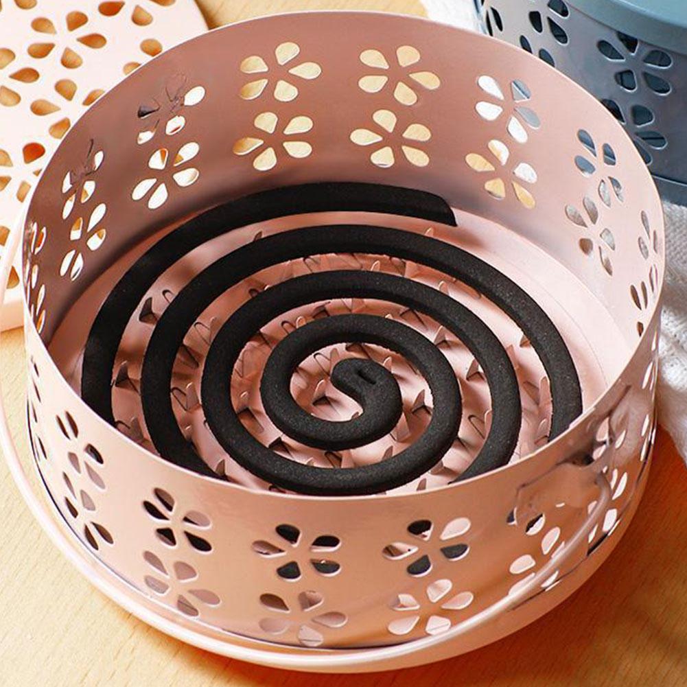 Iron Mosquito Coil Holder Portable Incense Holders Incense Burner Holder Home Insect Repellent Anti-Mosquito Decoration Crafts
