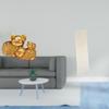 Современная фигурка свиньи из смолы, скульптура, декор для гостиной и коллекционная статуэтка животного для книжной полки