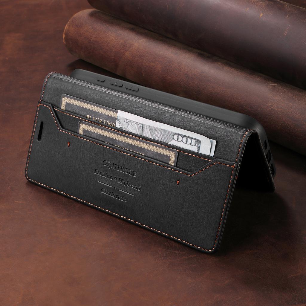 Роскошный кожаный чехол для Xiaomi Flip Folio RFID Blocking Wallet Kickstand Защитный чехол-кобура для Redmi Note14 Redmi12C Xiaomi 14T 11T 12T Poco X7