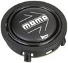 MOMO Horn Button Matt ARROW MATT BLACK center [Arrow Black] (with ring) HBR-02