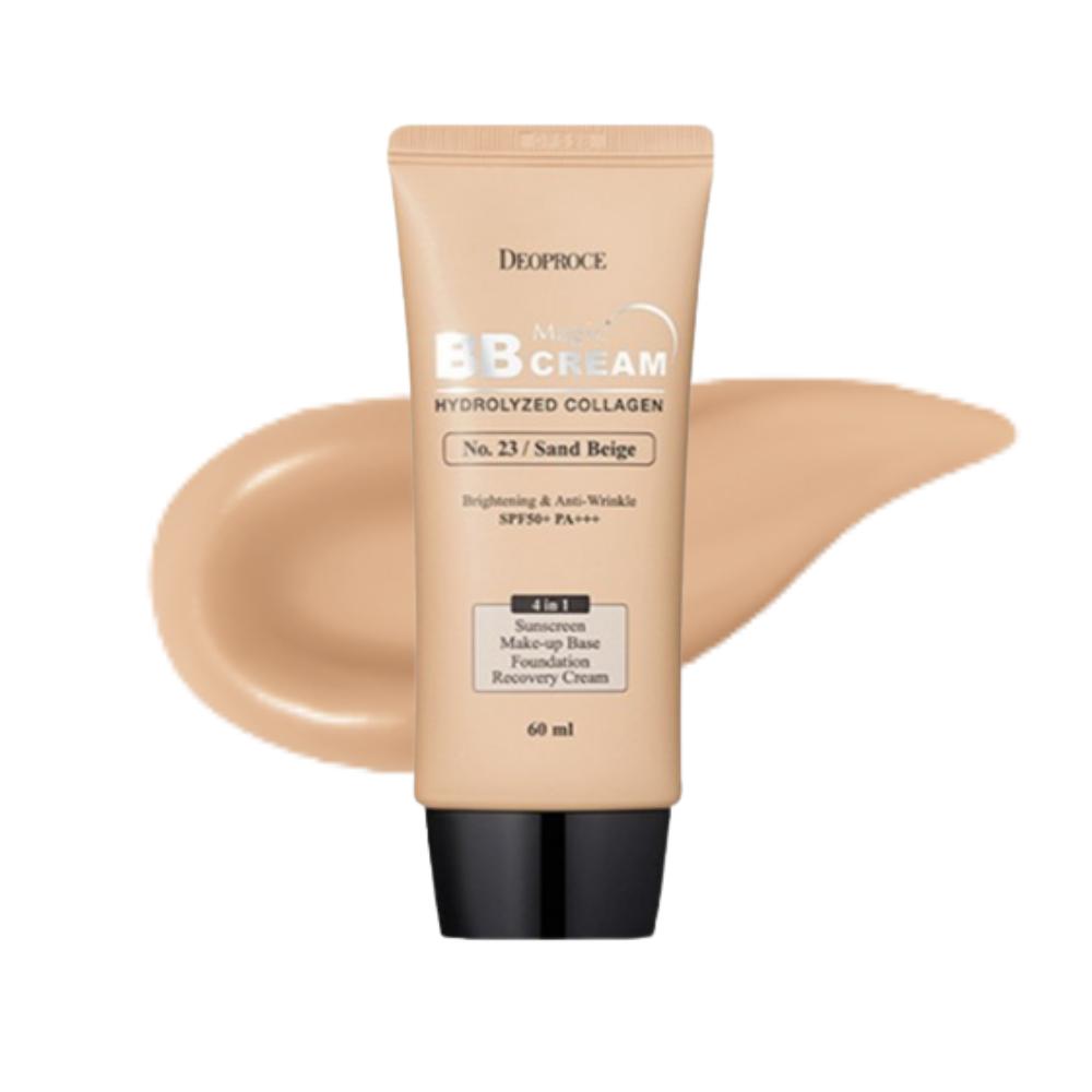 Deoproce Magic Tone-Up Collagen BB Cream Moisturizer SPF+++ PA+++ 60ml (#19, #21, #23)