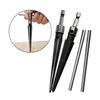Universal 1/4'' Hex Shank Reamer T-Handle Taper Reamer Hand Tool For 3-13mm & 5-16mm Reaming for Woodworking