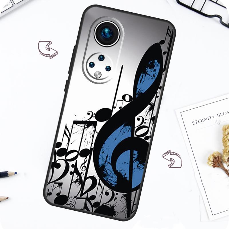 Чехол с нотами для Honor Magic 7 5 6 Lite Honor 200 Pro X8b X9a X8a X8 X9 X9c X9b 50 70 90 Lite Чехол