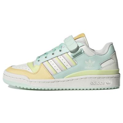 Originals Forum Low Premium Velcro Ретро Цветной блок Повседневные Низкие Кеды Женские Кроссовки Белый Синий Желтый GW4919