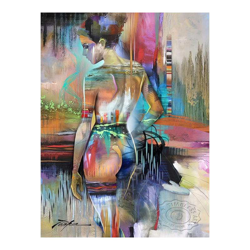 Минималистичный абстрактный сексуальный обнаженный рисунок, женский холст, живопись, постеры, настенные картины, принты для дома, Декор в гостиную