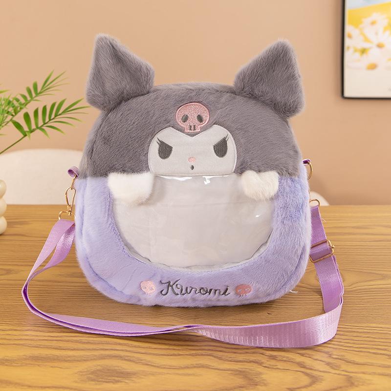 Маленький рюкзак с рисунком милой девушки в виде сердца, рюкзак через плечо, визуальная сумка для боли, рюкзак большой емкости