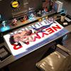 Neymar Jr Soccer Artwork Large Mouse Pad Desk Mat Computer Desk Keyboard Mat Nonslip Rubber Base Computer Decor Item Office Use