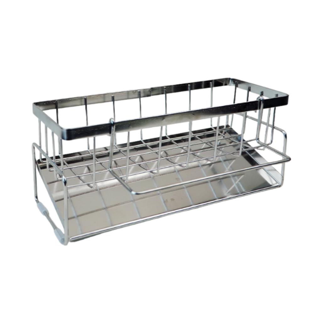 Space-Saving Kitchen Sink Draining Rack Multi-Functional Sink Shelf Sink Organizer Bathroom