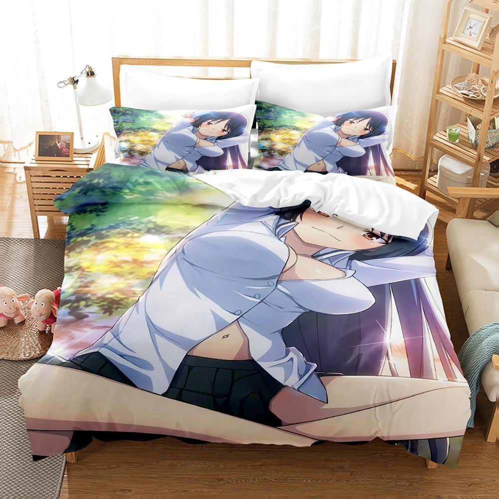 Trinity Seven Bedding Collection Single Twin Full Queen King Size Bed Collection Adult Kid Bedroom Duvet Cover Collections Print Anime With Bed Lin
