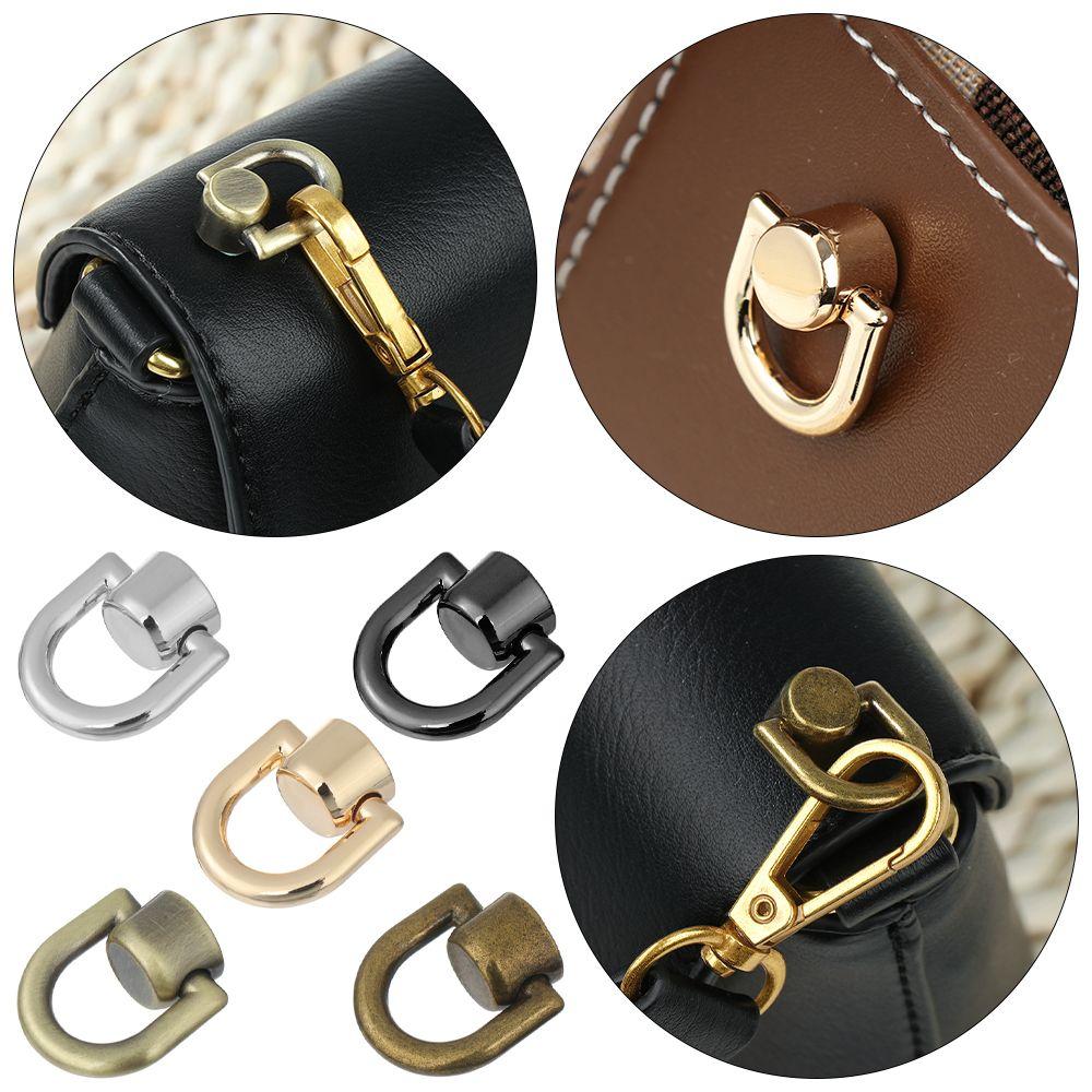 Craft Luggage Buckle Bag Snap Handbag Belt Connector Studs Button Nail Buckle Metal Bag Rivet