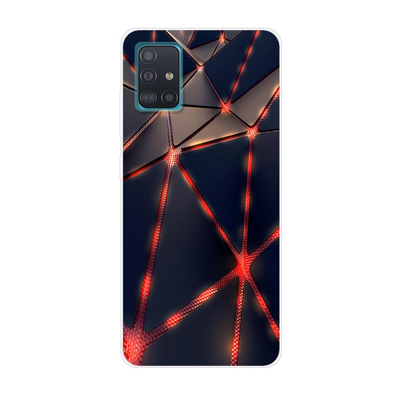 Для чехла Samsung Galaxy A71 A51 M31 Чехол M31S Мягкий силиконовый задний чехол для Samsung A71 M31S Чехол A 51 Ударопрочный чехол M31 Чехол