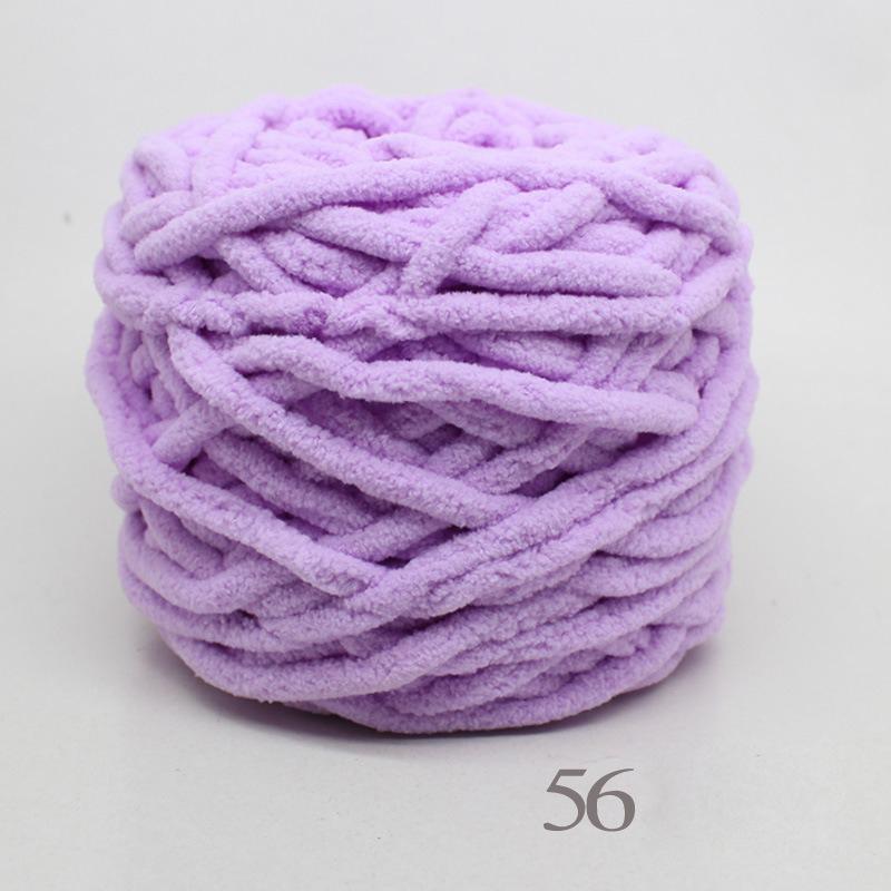 100 г Шениловая пряжа для вязания Мягкая ледяная ленточная пряжа Хлопковая пряжа Сделай сам Шерстяная пряжа для ручного вязания Плед Шарф Толстая нить