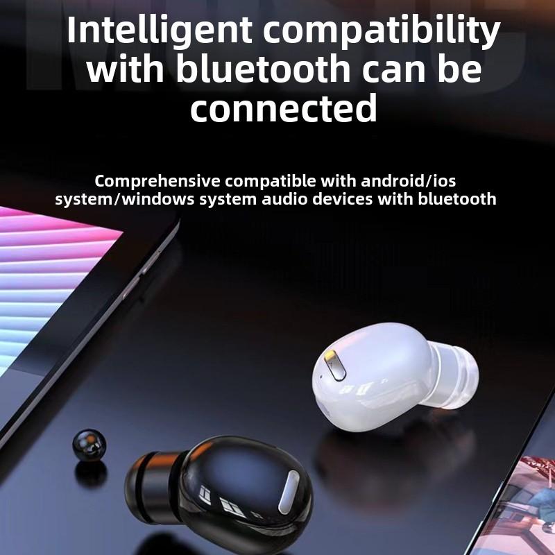 Беспроводная Bluetooth-гарнитура Admisitr 5.0 с HD-вызовом и сверхдолгим временем работы от аккумулятора