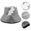 Felt Bath Hat Comfortable Sauna Room Bathroom Supplies Shower Caps Household Men Mens Miss