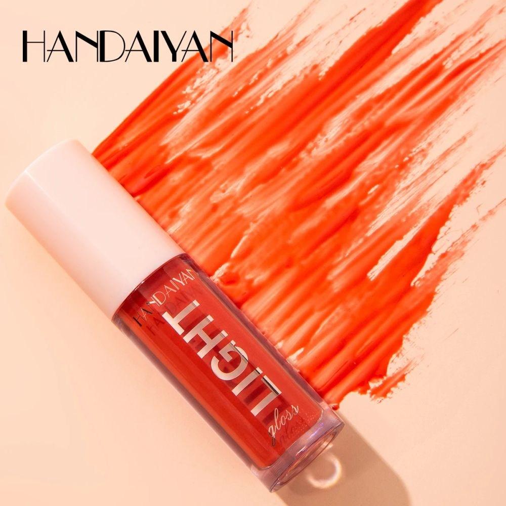 HANDAIYAN Увлажняющий жемчужный блеск для губ Mirror Water Liquid Lipstick Mist 12 цветов, 18469-07, 1 шт.