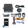 Intelligent Car Alarm System Remote Control Autostart Ignition Kit Engine Start Stop Button Keyless Entry Central Locking BT APP