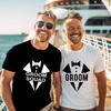 Funny Graphic Groom Squad T Shirt Friends Single Farewell Bachelor Party Tee Wedding Tops Best Man Team EVG Future Groom Blouses