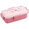 Skater Bento Box Hello Kitty Flower Wreath Sanrio 530ml Antibacterial Fluffy Dome Lid for Women Made In Japan PFLB6AG-A