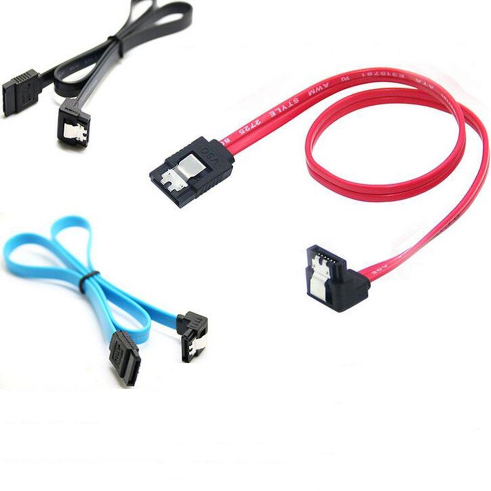 6.0 Gbps with Locking Data Cable Straight-Through Connector SATA  Connector Cable SSD Cable