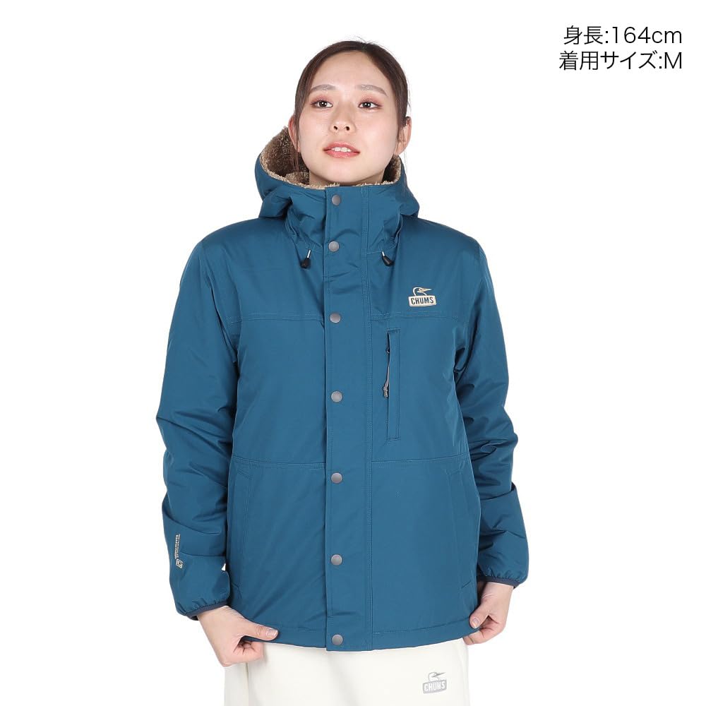 Hoodie Elmo WINDSTOPPER RV Hoodie L [Chums] Gore-Tex Women's Blue/Beige