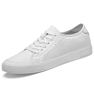 Модная итальянская повседневная кожаная обувь на плоской подошве, дизайнерская обувь с перфорацией для ходьбы, классическая летняя трендовая универсальная обувь на платформе, оксфорды