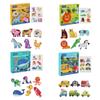 Wooden Puzzle Set Farm Forest Ocean Traffic Themes