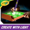 Crayola Glow Art Studio светящаяся доска для рисования иллюминация художественная игрушка 042505 подлинный продукт