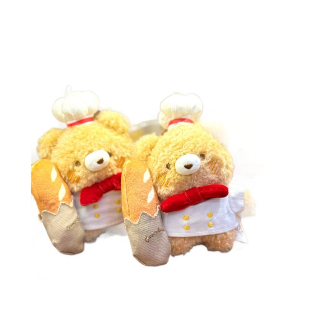 Mafen Bear Серия Выпечка Ароматизированный Плюшевый Подвесок подарок для наземного маркетинга медведь-повар гамбургеров подвеска для рюкзака