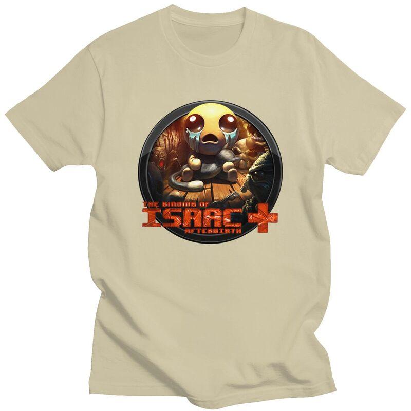Модные футболки на заказ The Binding Of Isaac для мужчин с коротким рукавом, уличная одежда, топ, оверсайз футболки, подарок