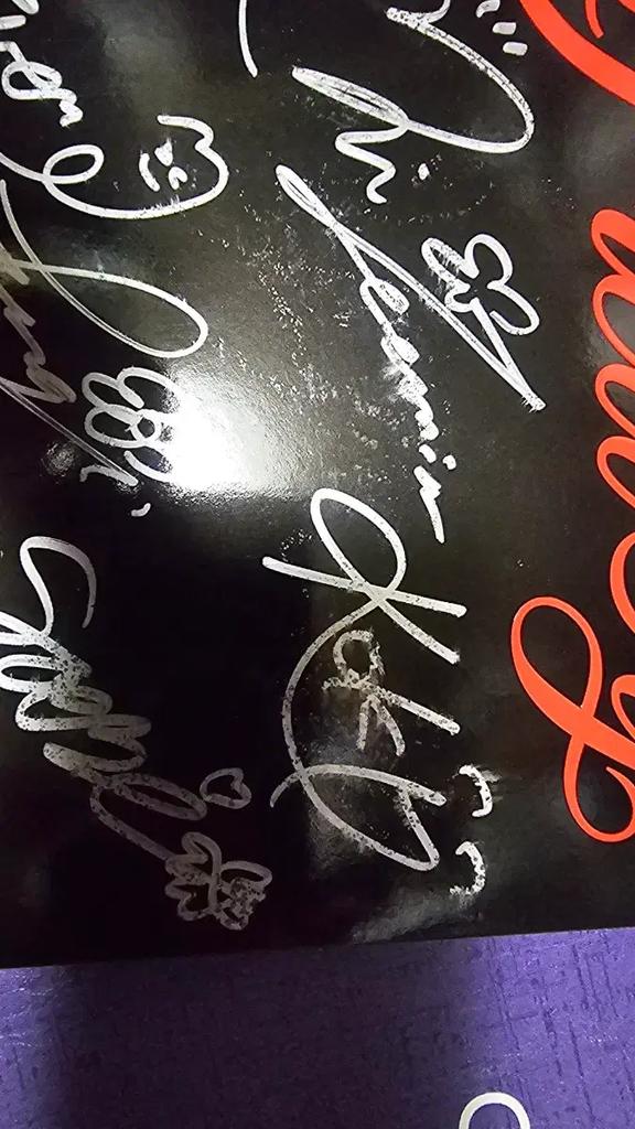 IZNA not-for-sale autographed album