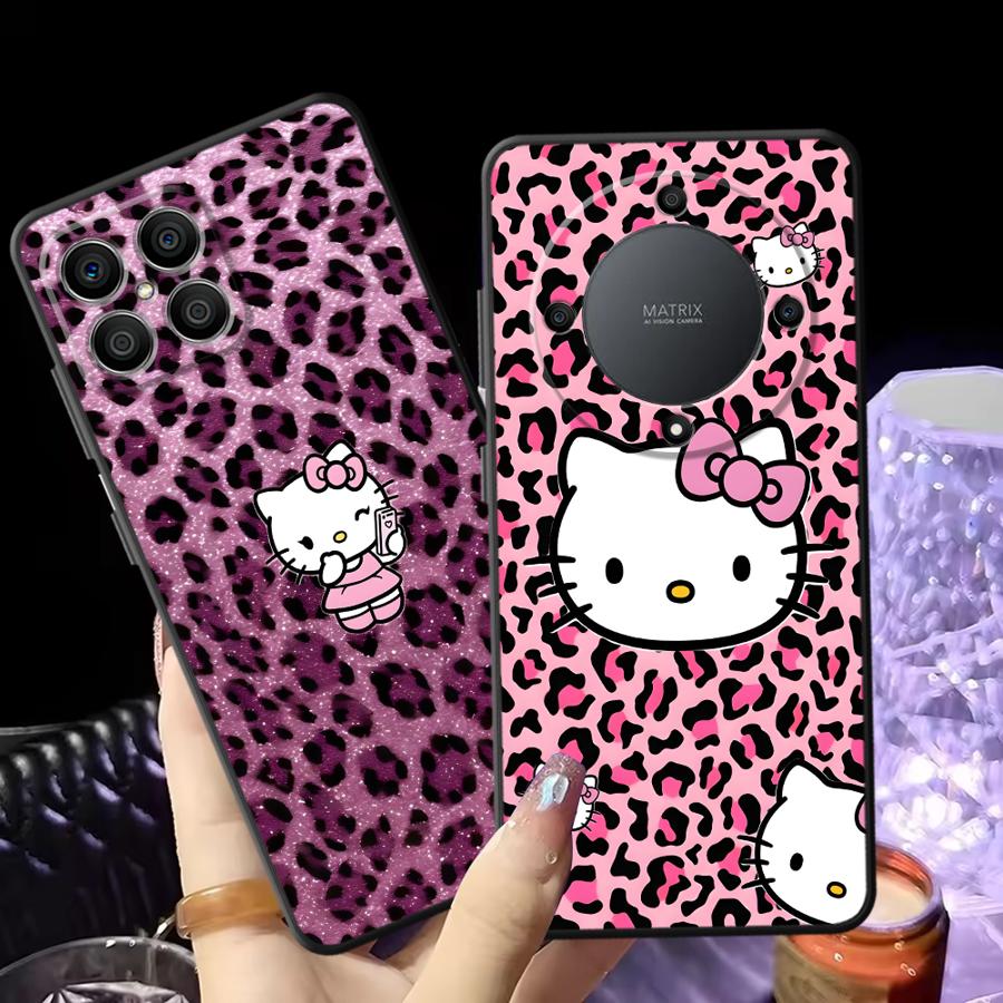 Леопард Hello K-Kittys Чехол для телефона Huawei P Smart 2019 P20 Lite 2018 P30 P20 Pro P20 P40 Lite