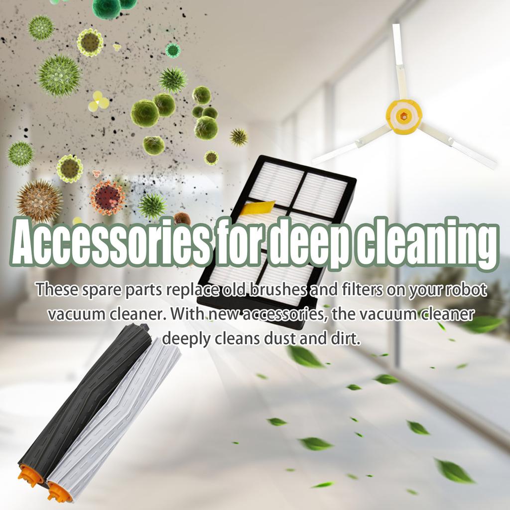 Совместимо с пылесосом IRobot Roomba серии 800/900 Аксессуары 14 деталей