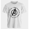2026 Новые футболки Marvel Мстители Унисекс и Женские Американский Стиль Весна и Осень Новый Дизайн Свободный Крой