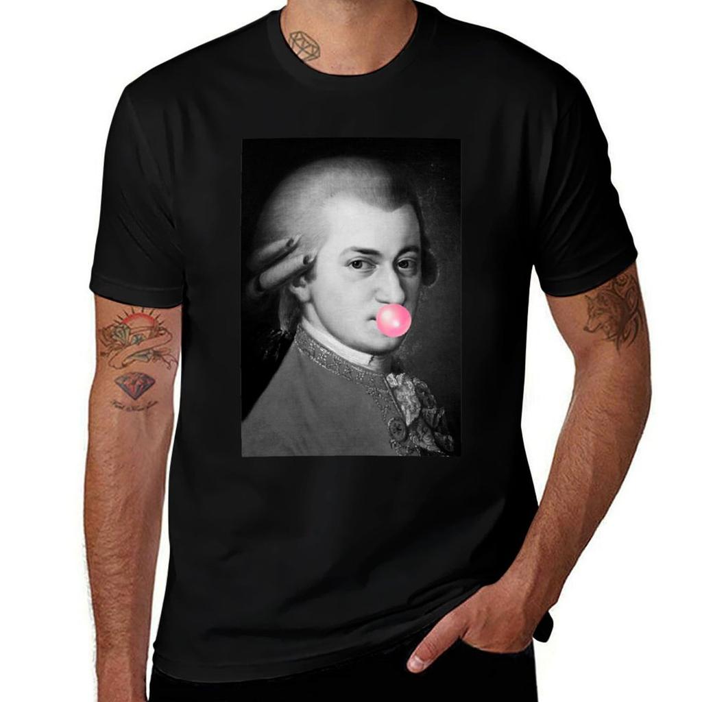 Wolfgang Amadeus Mozart Tshirt Unisex T Shirt Cotton 100 Unisex T Shirt Heavy Cotton Unisex T Shirt Cotton Tshirt