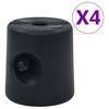 Pavilion Weights 4 pcs PE Black