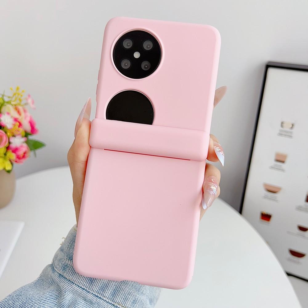 Solid Color For HuaWei Pocket 2 Magnetic Phone Case Shockproof Hinge Protective PC Hard Shell Back Cover