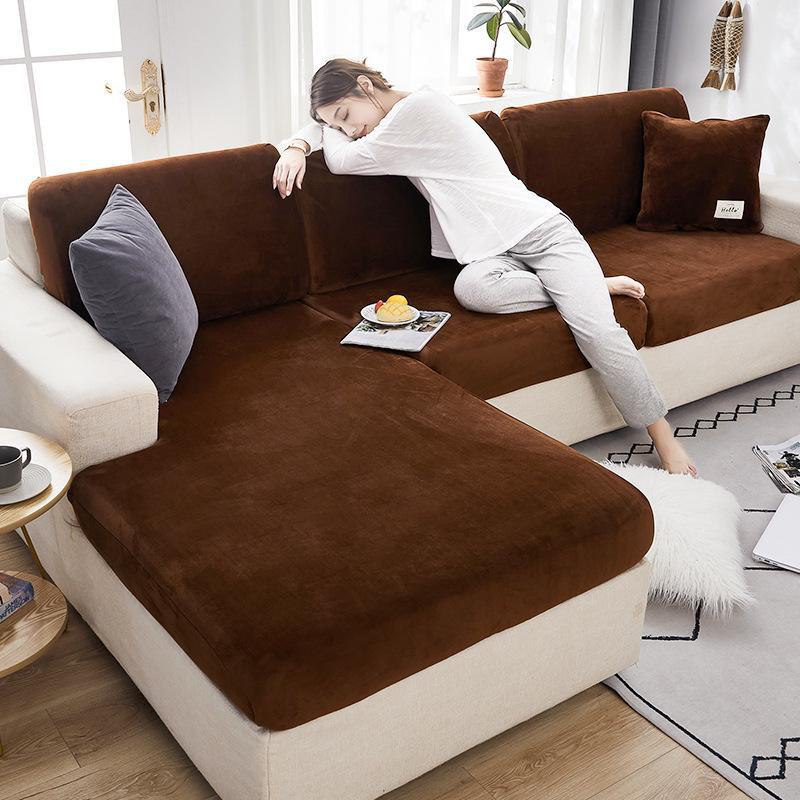 Modern Universal Elastic Sofa Cover with Swastika Pattern