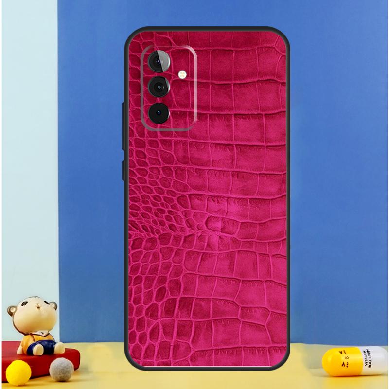 Чехол с принтом под крокодила для Samsung Galaxy A54 A34 A14 A13 A23 A33 A53 A52 A32 A12 A56 A36 A16 A15 A35 A55 A17