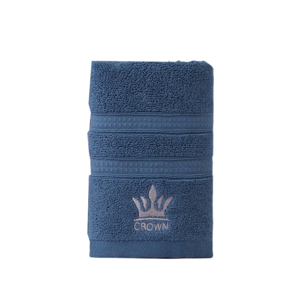 Роскошное вышитое банное полотенце с короной, утолщенное полотенце для рук, полотенце для сушки волос, спортивное полотенце, бытовое