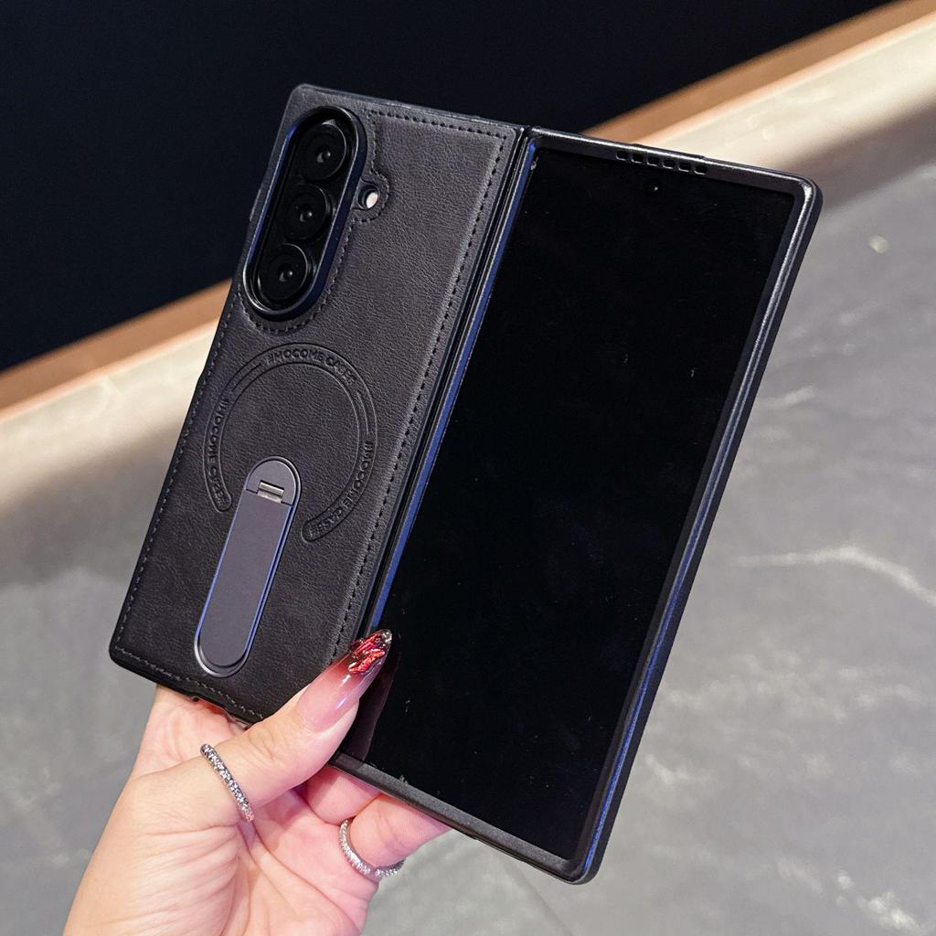 Чехол-книжка Samsung Z Fold7 с вращающейся на 360° подставкой и магнитной беспроводной зарядкой
