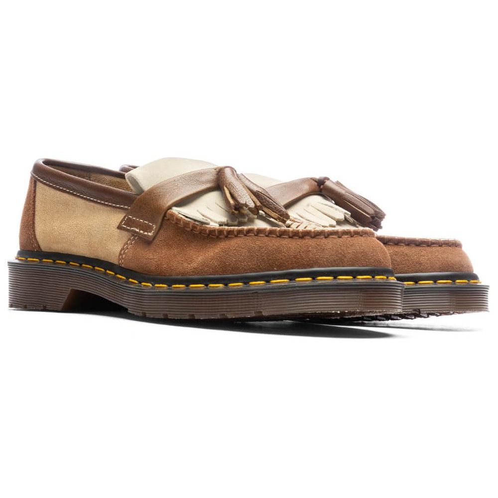 Dr. Martens Adrian Vintage Tassel Low-Top Casual Shoes Unisex Casual Shoes Dark-Brown 27501793