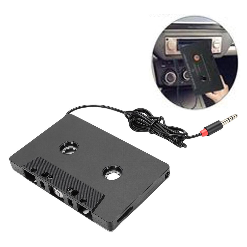 Car Cassette To   Adapter   Cassette Adapter with 3.5mm Type C   Sound Cable 4 Channel Stereo Output for Phone MP3