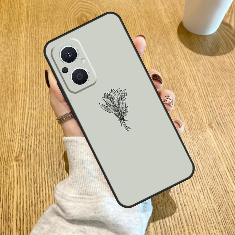 Эстетичный Цветочный Чехол Для OPPO Reno 7 8 Lite 14 F 13F 12F 11F 13 12 11 10 Pro OPPO Find X9 X8 X6 X5 Pro Чехол