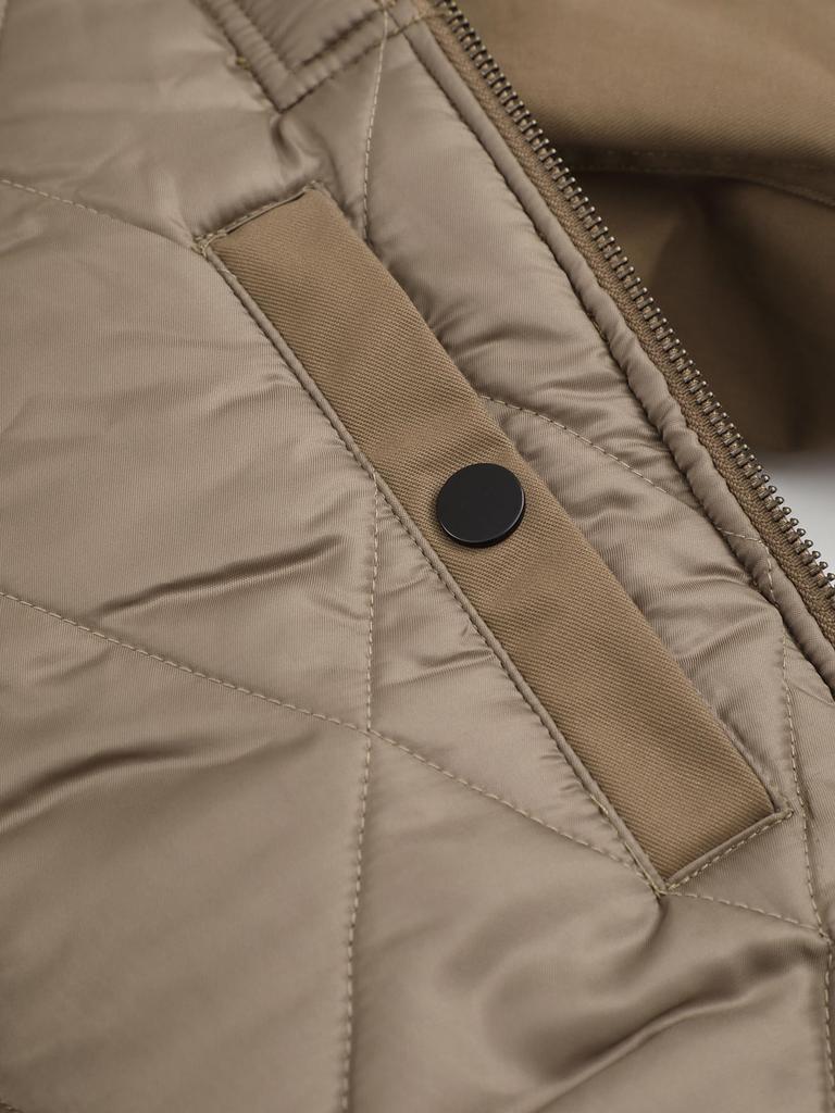 Куртка летная армейская B15, военная куртка, верхняя одежда, военная защита от холода [NNNORMEN] B-15, мужская, хаки, XL