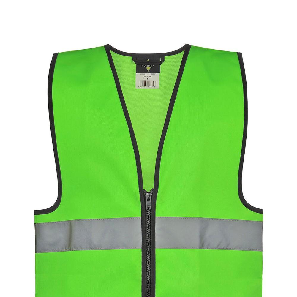 Korntex Childrens/Kids Aalborg Zipped Hi-Vis Vest