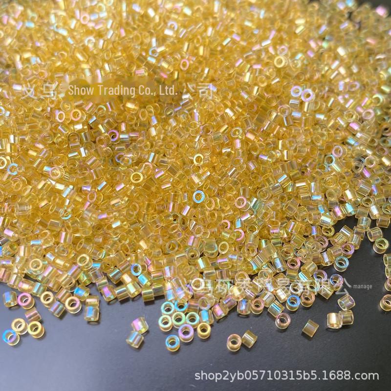 «1,6 мм прозрачные фантазийные старинные бусины для самодельных украшений с кисточками и вышивки»