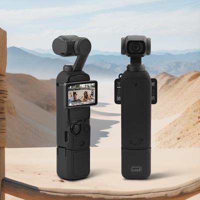 Силиконовый чехол противоударный для стабилизатора DJI Osmo Pocket 3, защитный от царапин, ручка, мягкий защитный чехол, крышка для объектива