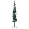 VidaXL Demi Artificial Christmas Tree Slim with Stand Christmas Tree Holiday Decoration Party Ornament Living Room 344603